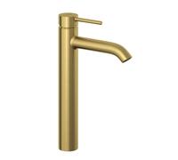 Kludi Bozz - Grifo de lavabo, oro cepillado 38286N076