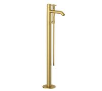 Kludi Bozz - Grifo de suelo para bañera, oro cepillado 38590N076