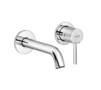 Kludi Bozz - Grifo empotrado de lavabo de 2 orificios, cromo 382440576