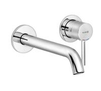 Kludi Bozz - Grifo empotrado de lavabo de 2 orificios, cromo 382450576