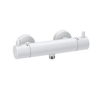 Kludi Bozz grifo para ducha a pared con termostato blanco 352035338