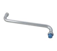 Kludi - Caño en S para grifo de cocina, longitud 300 mm, cromo 7560105-00