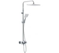 Kludi Cockpit conjunto de ducha a pared con termostato cromo 8005005-00