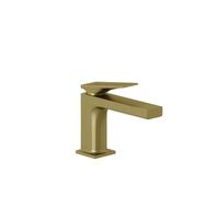 Kludi Decus - Grifo de lavabo con desagüe Push-Open, EcoPlus, oro cepillado 54267N075