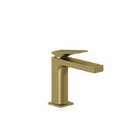 Kludi Decus - Grifo de lavabo con desagüe Push-Open, oro cepillado 54288N075