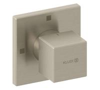 Kludi Decus - Grifo empotrado para 3 aparatos, níquel cepillado 54846N575