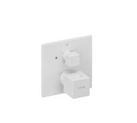 Kludi Decus - Grifo empotrado termostático de ducha, blanco mate 548855375