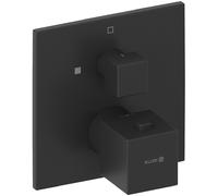 Kludi Decus grifo para ducha empotrado con termostato negro 548853975
