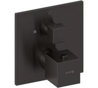 Kludi Decus grifo para ducha empotrado con termostato negro 54885N275