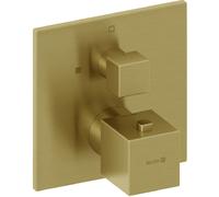 Kludi Decus grifo para ducha empotrado con termostato oro 54885N075