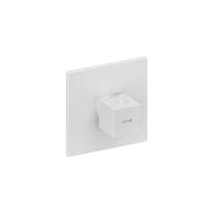 Kludi Decus - Grifo termostático empotrado, blanco mate 547395375