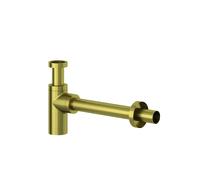 KLUDI DESIGN tapón antiolor para botella G 1 1/4, 10020N0-00, Color: Oro cepillado