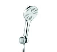 KLUDI FRESHLINE Set de ducha para bañera 1S, con un rociador, para montaje en pared, cromo, 6785005-00