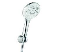 KLUDI FRESHLINE Set de ducha para bañera 3S, con 3 tipos de chorro, de pared, 6795005-00, Color: cromado
