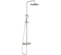 Kludi Logo Neo conjunto de ducha a pared con termostato con rociador con efecto lluvia || 68082N5-00
