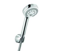 KLUDI LOGO Set de ducha para bañera 3S, con 3 tipos de chorro, cromo, 6803005-00