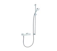 Kludi Logo Shower Duo conjunto de ducha a pared con termostato cromo 6857805-00