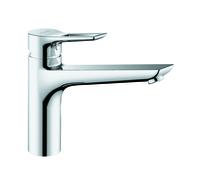 KLUDI MIX Mezclador monomando de fregadero, mango de palanca, cromo, 329040562