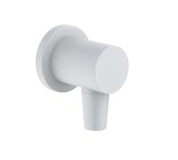 Kludi Nova Fonte - Codo de pared, blanco mate 2054353-15