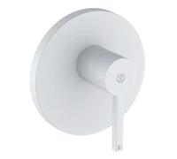 Kludi Nova Fonte - Grifo de ducha empotrado, blanco mate 206555315