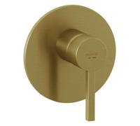 Kludi Nova Fonte - Grifo de ducha empotrado, oro cepillado 20755N015
