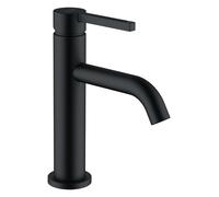Kludi Nova Fonte - Grifo de lavabo con desagüe Push-Open, negro mate 202883915