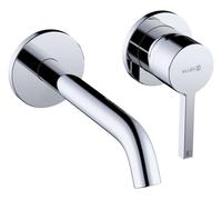 Kludi Nova Fonte - Grifo empotrado de lavabo, montaje de 2 orificios, cromo 202440515