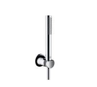 Kludi Nova Fonte - Juego de cabezal de ducha, soporte y manguera, cromo 2085005-35