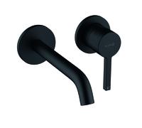 Kludi Nova Fonte Pura grifo para lavabo empotrado negro 202443915