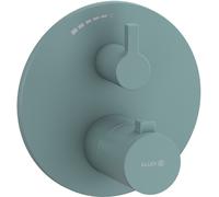 Kludi Nova Fonte - Grifo termostático de ducha empotrado, azul petróleo mate 20885O315