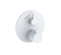 Kludi Nova Fonte Puristic grifo para ducha empotrado con termostato blanco 208855315