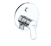 Kludi Pure&Easy - Grifo empotrado para 2 dispositivos, cromo 377590565