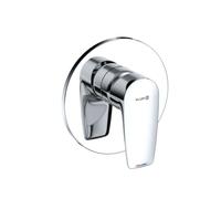 Kludi Pure&Solid - Grifo de ducha empotrado, cromo 347550575