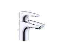Kludi Pure&Solid - grifo de lavabo, con caño, EcoPlus, cromo 343880575WR4