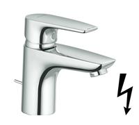 Mezclador monomando de lavabo KLUDI PURE, altura de caño 75 mm, baja presión, cromo, 342760575