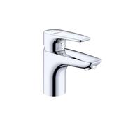 Kludi Pure&Solid - Grifo de lavabo, EcoPlus, cromo 343890575WR4