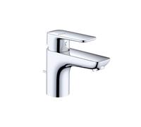 Kludi Pure&Style - grifo de lavabo, con caño, EcoPlus, cromo 403880575WR4