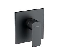 Kludi Pure&Style - Grifo empotrado de ducha, negro mate 407553975