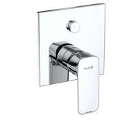 Kludi Pure&Style - Grifo empotrado para 2 dispositivos, cromo 407590575