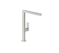 Kludi Qord - Grifo de fregadero, níquel cepillado 56803N575