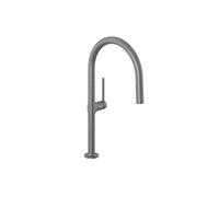 Kludi Reef grifo de cocina de pie negro 50851N275