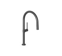 Kludi Reef grifo de cocina de pie negro 508516675