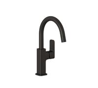 Kludi Renon - Grifo de lavabo con caño giratorio, con caño Push-Open, bronce cepillado 42027N275