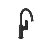 Kludi Renon - Grifo de lavabo, negro mate 420283975
