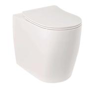 Kludi Resa R - Inodoro de pie, desagüe vario, Rimless, blanco brillante 23WCB0443