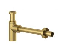Kludi - Sifón de diseño, oro cepillado 10020N0-00