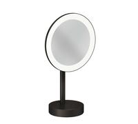 Kludi Vela R - Espejo cosmético con iluminación LED, bronce cepillado 58995N2F