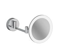 Kludi Vela R - Espejo cosmético de pared con luz LED, cromo 5899505W