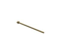 Kludi Vela R - Toallero, longitud 45 cm, oro cepillado 58977N0S