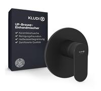 Kludi X1 - Grifo empotrado de ducha, negro mate 327553975
